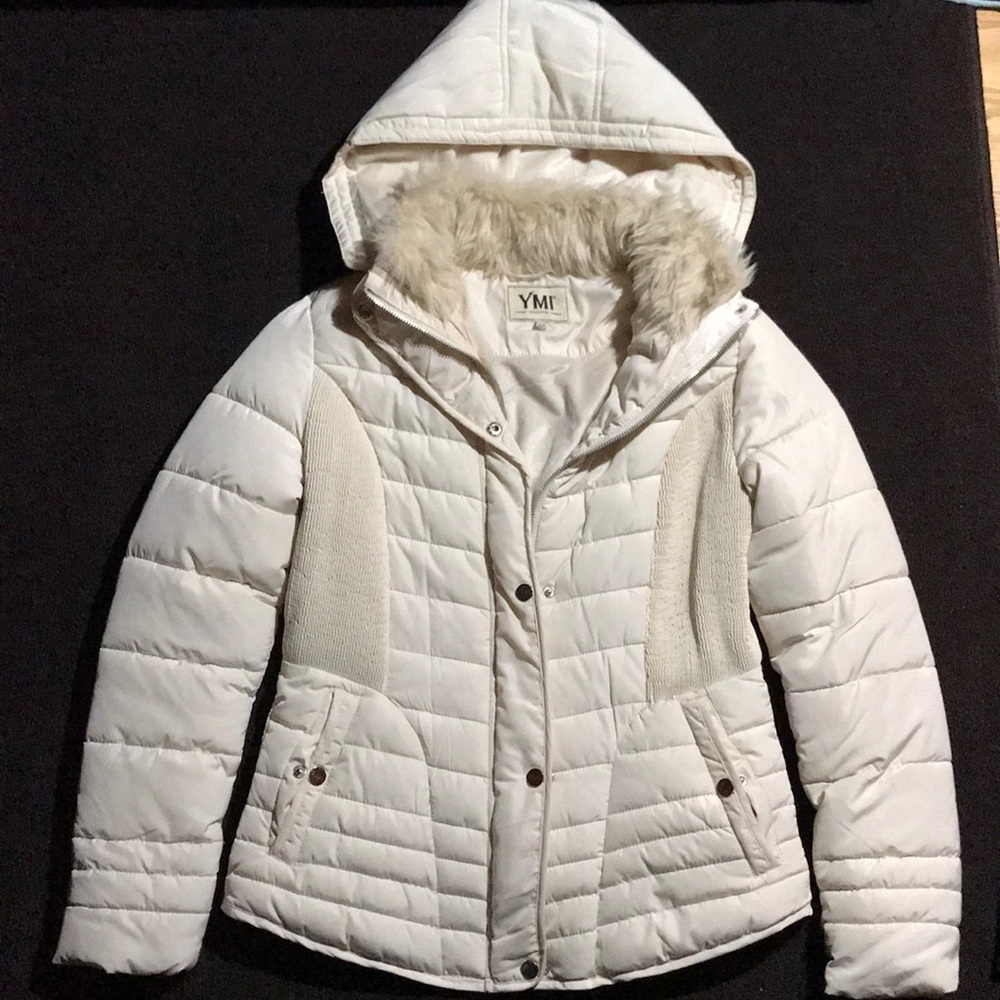 Cream-Colored Winter Jacket